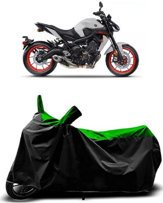 VESMEI Two Wheeler Cover for Yamaha(MT 9, Green)