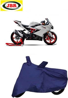 JBR Waterproof Two Wheeler Cover for TVS(Apache RTR 310 BS6, Blue)