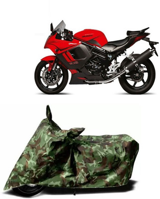 KPIND Waterproof Two Wheeler Cover for Hyosung(GT650R, Multicolor)
