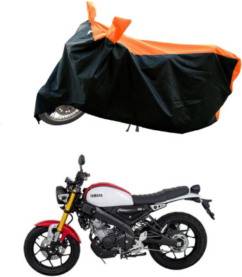 DeepShakshi AUTOMOTIVE Waterproof Two Wheeler Cover for Yamaha(XSR155, Orange)