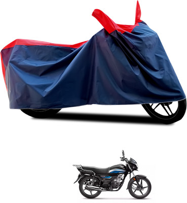 PAGORA Waterproof Two Wheeler Cover for Honda(CD 110 Dream, Black, Red)