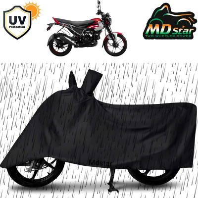 Mdstar Two Wheeler Cover for Hero Electric(Dream Neo, Black)