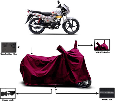 Amexride Two Wheeler Cover for Mahindra(Centuro BS6, Maroon)