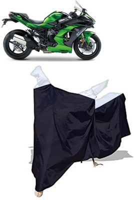 Amexride Two Wheeler Cover for Kawasaki(Ninja H2 SX, Multicolor)
