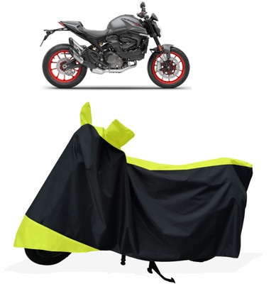 Tricway Two Wheeler Cover for Ducati(Monster 821, Yellow)