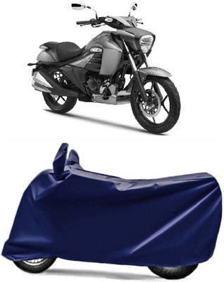 AUCTIMO Two Wheeler Cover for Suzuki(Intruder, Blue)
