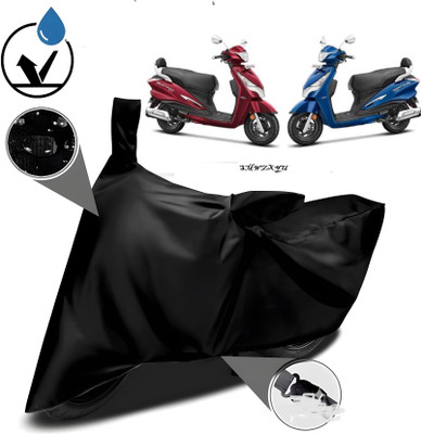 smwzxyu Waterproof Two Wheeler Cover for Hero(Destini 125, Black)