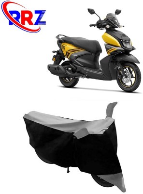 RRZ Waterproof Two Wheeler Cover for Yamaha(RayZR 125 Fi, Black, Grey)