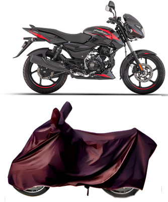 BbcMart Waterproof Two Wheeler Cover for Bajaj(Pulsar 150, Maroon)