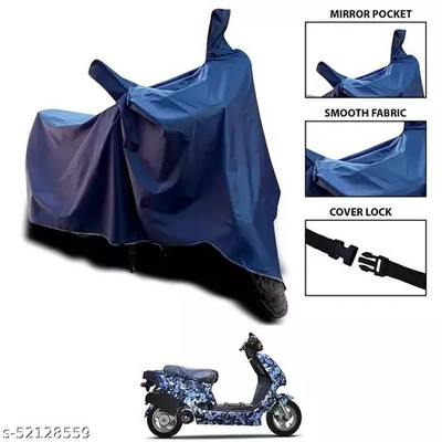 gurukul mart Waterproof Two Wheeler Cover for UM(Elegante 150 BS6, Blue)