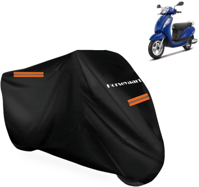 Horseyaart Waterproof Two Wheeler Cover for Suzuki(New Access 125, Black)