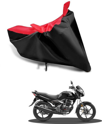 KEDIT Two Wheeler Cover for Honda(CB Unicorn 150, Red, Black)