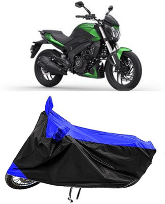 Mdstar Waterproof Two Wheeler Cover for Bajaj(Dominar 400, Blue)