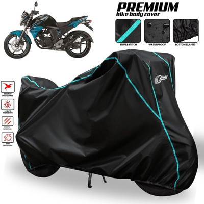xodi Waterproof Two Wheeler Cover for Yamaha(FZ S FI (V 2.0), Black, Blue, Multicolor)