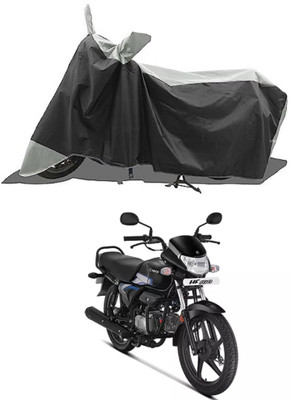 GROFATIK Two Wheeler Cover for Hero(MotoCorp HF Deluxe, Grey)