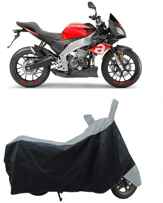 Coxtor Waterproof Two Wheeler Cover for Aprilia(Tuono 150, Grey)