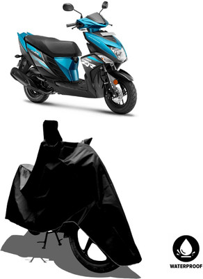Amexride Waterproof Two Wheeler Cover for Yamaha(Cygnus Ray ZR, Black)
