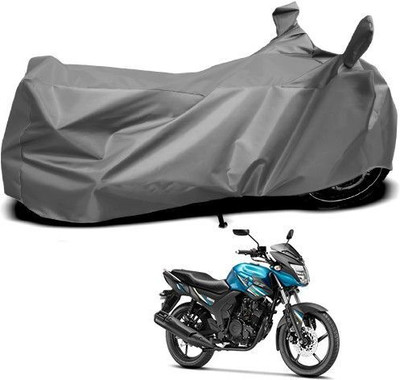 DeepShakshi AUTOMOTIVE Waterproof Two Wheeler Cover for Yamaha(SZ-RR, Grey)