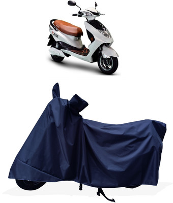 Tricway Two Wheeler Cover for Okinawa(Raise, Blue)