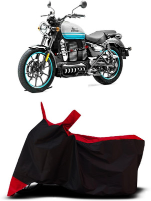 VESMEI Two Wheeler Cover for Royal Enfield(Maestro Electric, Red)