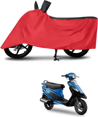 DeepShakshi AUTOMOTIVE Waterproof Two Wheeler Cover for TVS(Pep+, Multicolor)