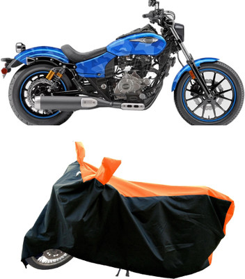 AESTRYD Two Wheeler Cover for Bajaj(Avenger 400, Orange)