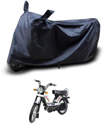 KEDIT Two Wheeler Cover for TVS(Heavy Duty Super XL, Black)