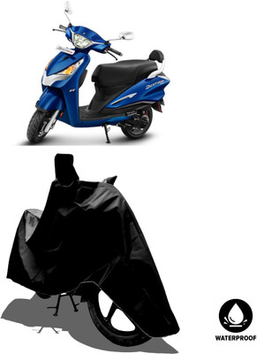 Amexride Waterproof Two Wheeler Cover for Hero(MotoCorp Destini 125, Black)