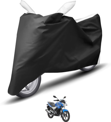 Caronix Waterproof Two Wheeler Cover for Bajaj(Discover 125 DTS-i, White)