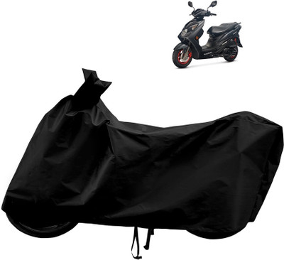 Horseyaart Waterproof Two Wheeler Cover for Suzuki(Swish 125, Black)