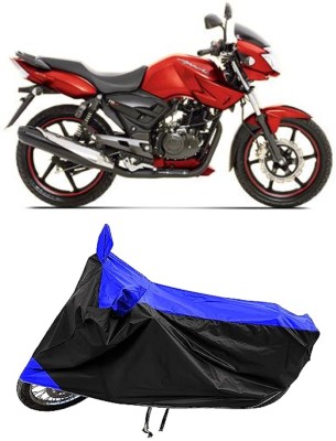 Mdstar Two Wheeler Cover for TVS(Apache 150, Blue)