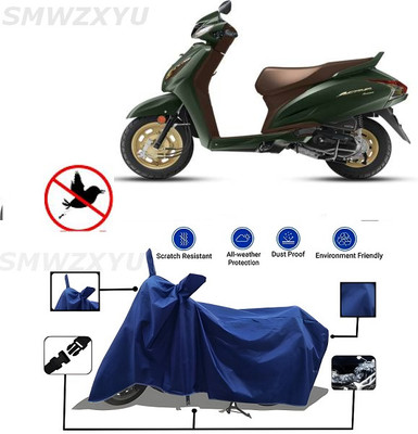 smwzxyu Waterproof Two Wheeler Cover for Honda(Activa 6G, Blue)