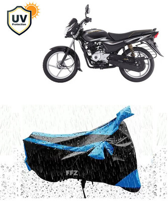 FFZ Waterproof Two Wheeler Cover for Bajaj(Platina 100 DTS-i, Multicolor)