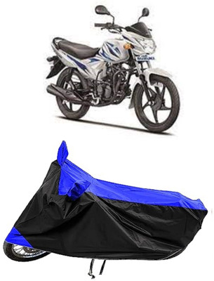 Mdstar Waterproof Two Wheeler Cover for Suzuki(Hayate EP, Blue)