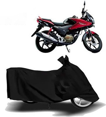 MMSSTAR Waterproof Two Wheeler Cover for Honda(Stunner CBF, Black)