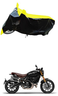 VESMEI Two Wheeler Cover for Ducati(Scrambler 1200 BS6, Yellow)
