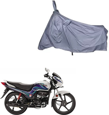 FKOK Waterproof Two Wheeler Cover for Hero(Splendor NXG, Silver)