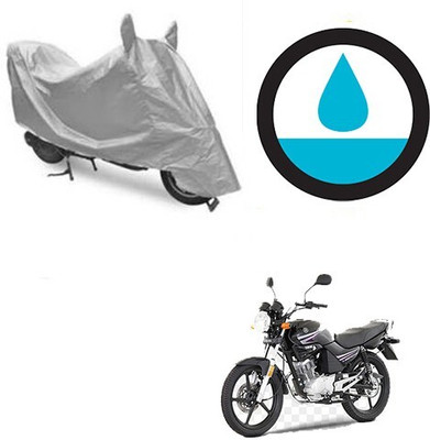 DeepShakshi AUTOMOTIVE Waterproof Two Wheeler Cover for Yamaha(Libero, Silver)