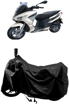 AutoKick Two Wheeler Cover for Aprilia(SXR 160, Black)