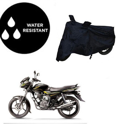 MMSSTAR Waterproof Two Wheeler Cover for Bajaj(Discover 100 DTS-i, Black)