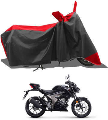 DeepShakshi AUTOMOTIVE Two Wheeler Cover for Suzuki(GSX-S750, Red, Black)