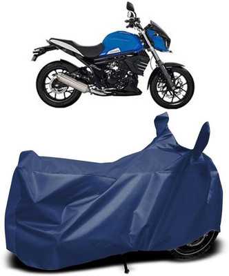 KEDIT Two Wheeler Cover for Mahindra(Mojo UT 300, Blue)