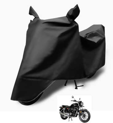 Auto Hub Waterproof Two Wheeler Cover for Honda(Hness CB350, Multicolor)