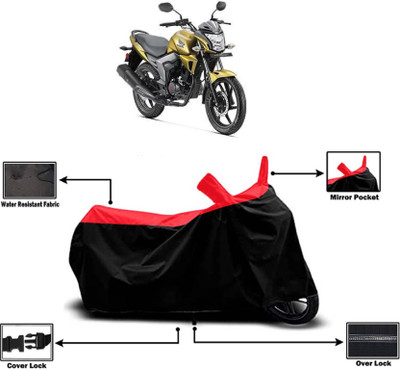 KEDIT Two Wheeler Cover for Honda(CB Trigger, Red)