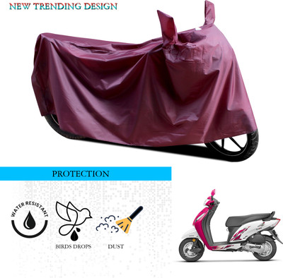 SnehaSales Waterproof Two Wheeler Cover for Honda(Activa i, Maroon)