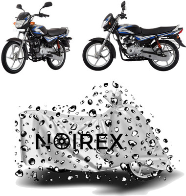NOIREX Two Wheeler Cover for Bajaj(CT100, Silver)