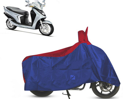 EGAL Waterproof Two Wheeler Cover for Hero(Leap Hybrid SES BS6, Red)