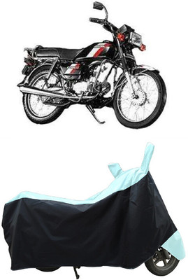 Coxtor Waterproof Two Wheeler Cover for Hero(CD 100 SS, White)