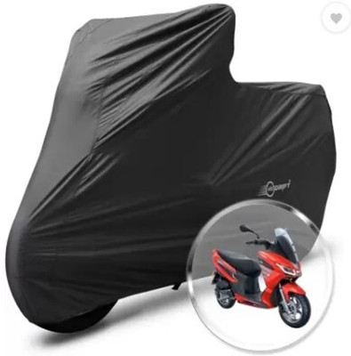 Tritika Waterproof Two Wheeler Cover for Aprilia(SXR 125, Black)