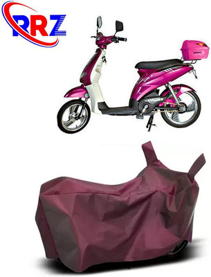 RRZ Waterproof Two Wheeler Cover for Avon(E Lite, Maroon)